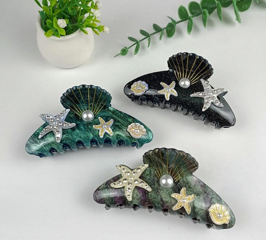 MAR SHELL Large Hårklämma