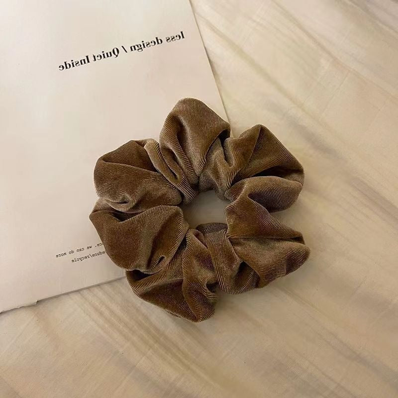 VELVET TOUCH SCRUNCHIE